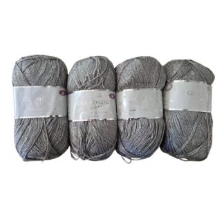 Clearance Sale Double Knit Lurex - Colour 554 (4 x 150g Packet)