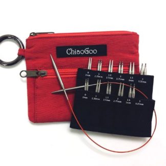 ChiaoGoo - Shorties Red Medium Set - 2mm - 3.5mm