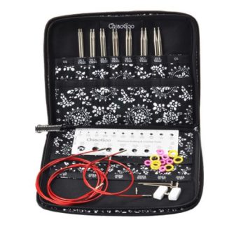 ChiaoGoo - TWIST SS Large Set, 5" (13 cm) 2.75-5mm