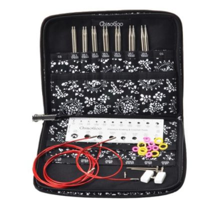 ChiaoGoo - TWIST SS Large Set, 5" (13 cm) 2.75-5mm
