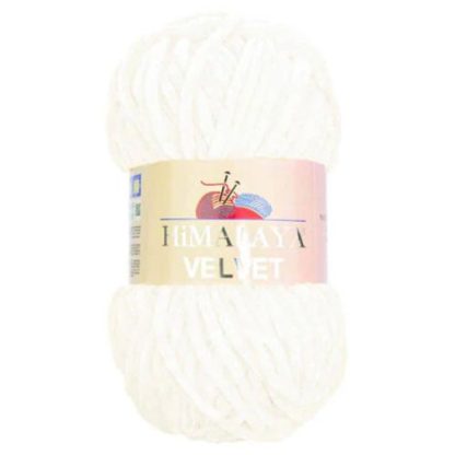 Himalaya Velvet - Colour 90001 - White