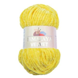 Himalaya Velvet - Colour 90013 - Yellow