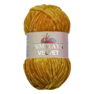 Himalaya Velvet - Colour 90030 - Pastel Yellow