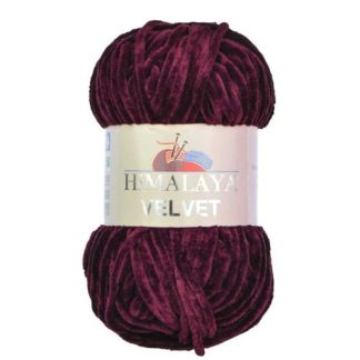 Himalaya Velvet - Colour 90039 - Maroon
