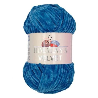 Himalaya Velvet - Colour 90041 - Lake Blue
