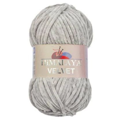 Himalaya Velvet - Colour 90057 - Light Grey