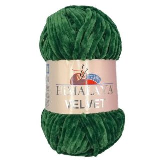 Himalaya Velvet - Colour 90060 - Forest Green