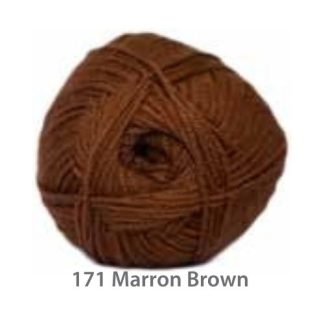 Charity 4Ply - Marron Brown