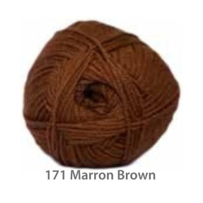 Charity 4Ply - Marron Brown