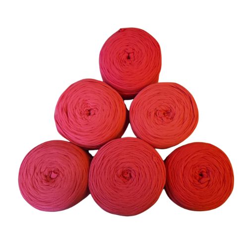 T-Shirt Yarn - Cerise
