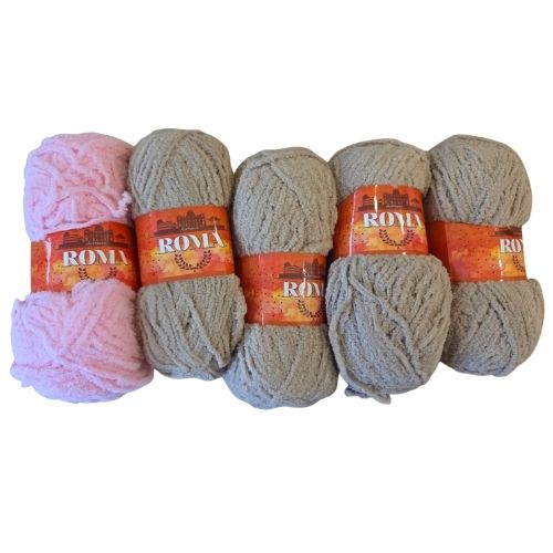 Clearance Sale Plush - Double Knit - Colour 791 (5 x 50g Packet)