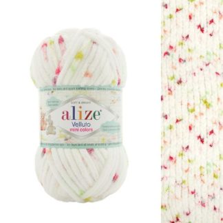 Alize Velluto Mini Colors - Colour 8114