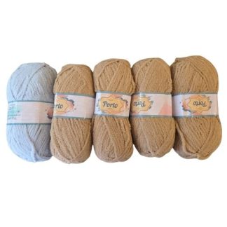 Clearance Sale Plush - Double Knit - Colour 889 (5 x 100g Packet)