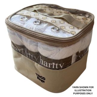 ToGo Yarn Bag - 6 Hole - Beige