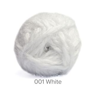 Charity Fluffy Hunky - White