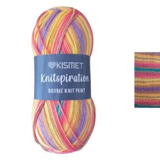 Kismet Knitspiration Double Knit Print - Colour AK7