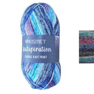 Kismet Knitspiration Double Knit Print - Colour TP1